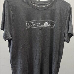 Hollister Gray Short Sleeve Tee